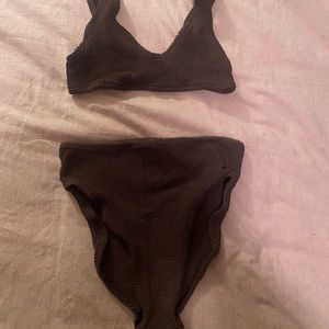 Youswim Eva High Waist Two Piece, Espresso